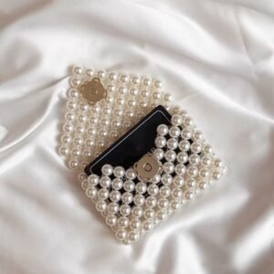 Pearl Card Holder Mini Wallet